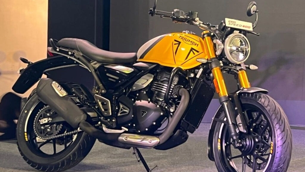Triumph Speed 400 आ गई है 2.33 लाख रुपया में नए अवतार के साथ। Triumph Speed 400 आ गई है 2.33 लाख रुपया में नए अवतार के साथ।