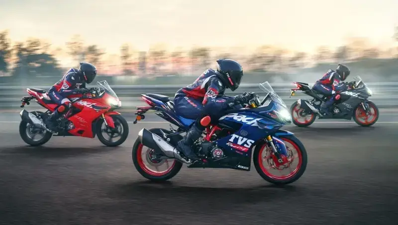 TVS Apache RR 310: अब 37.48bhp के पावर के साथ कीमत रहेंगी इतनी। TVS Apache RR 310: अब 37.48bhp के पावर के साथ कीमत रहेंगी इतनी।
