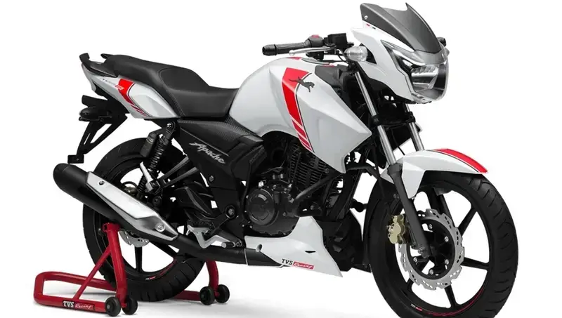 TVS Apache RTR 160 को 1.20 लाख रुपए देकर ले आए घर, मिल रहे है खास सेफ्टी फिचर्स भी। TVS Apache RTR 160 को 1.20 लाख रुपए देकर ले आए घर, मिल रहे है खास सेफ्टी फिचर्स भी।