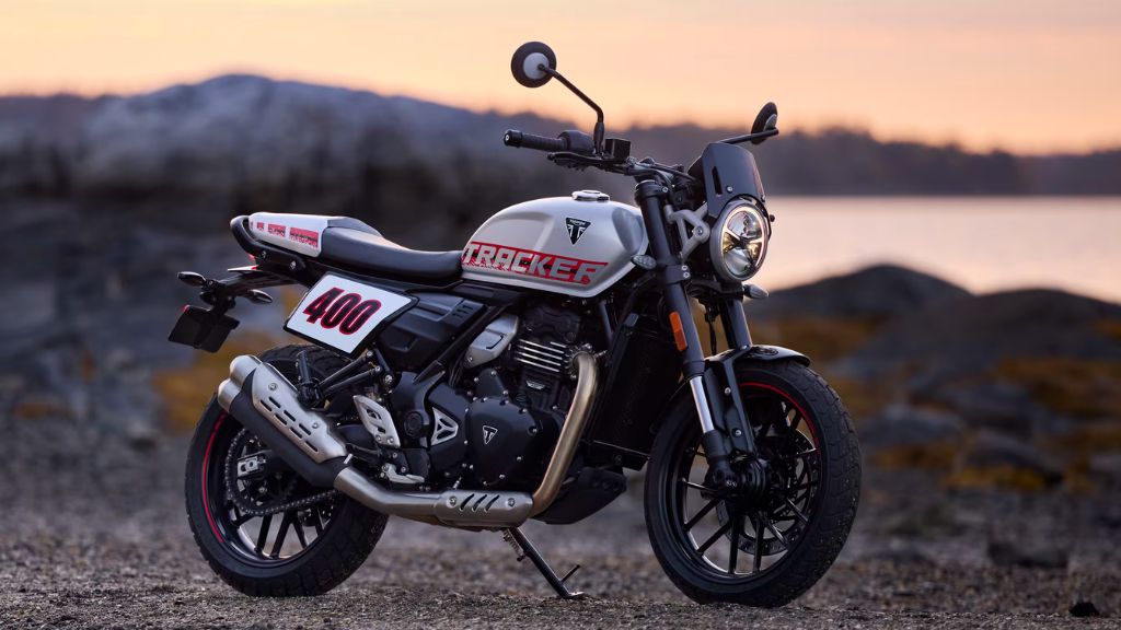 triumph tracker 400 price in india