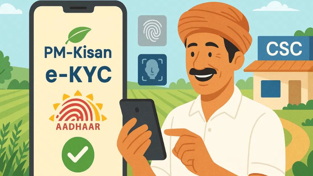 pm kisan ekyc online 2026